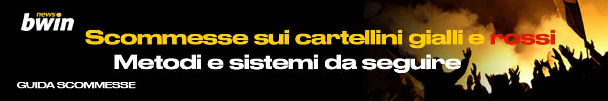 Scommesse sui cartellini gialli e rossi