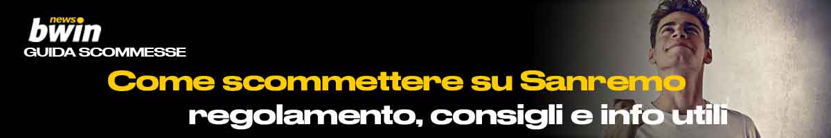 Come scommettere su Sanremo