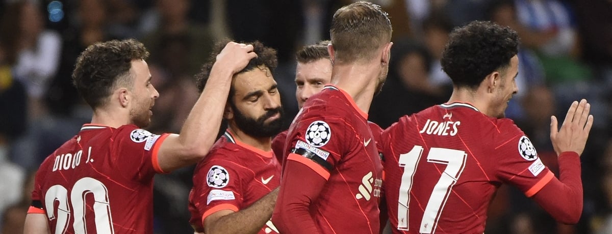 Liverpool-Porto Champions Leaue 2021-2022 gruppo B