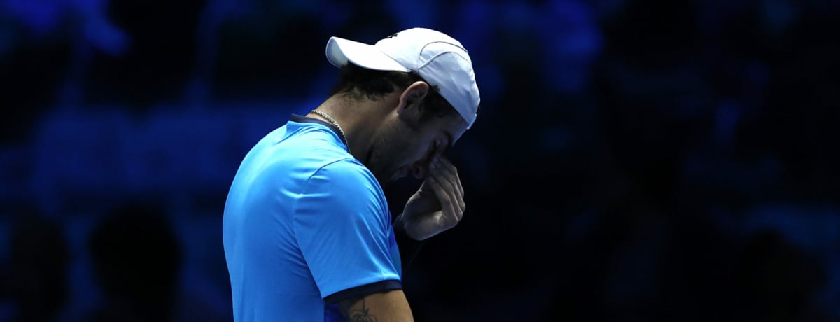 ATP Finals 2021: Berrettini alza bandiera bianca, contro Hurkacz c'è Sinner