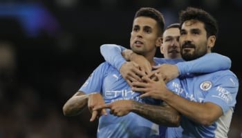 Arsenal-Manchester City, 21a giornata Premier League 2021-22, Joao Cancelo e Ilkay Gundogan