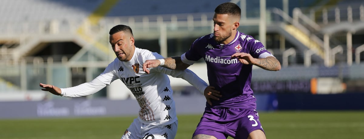 Fiorentina-Benevento, sedicesimi di finale Coppa Italia 2021-22, Roberto Insigne e Cristiano Biraghi