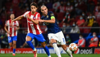 Porto-Atletico Madrid, 6a giornata Champions League 2021-22, Joao Felix e Pepe