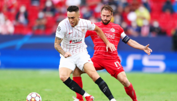 Red Bull Salisburgo-Siviglia, Champions League 2021-22, Ocampos e Ulmer