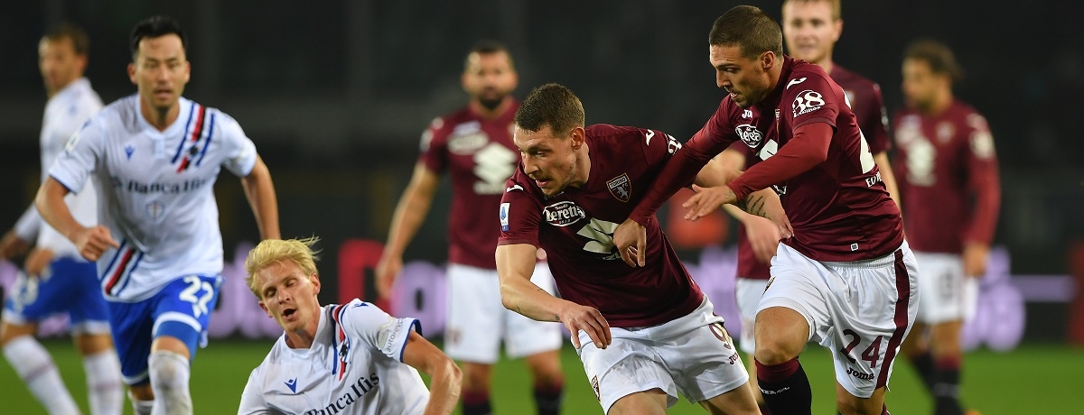 Sampdoria-Torino coppa italia 2021-2022 sedicesimi di finale