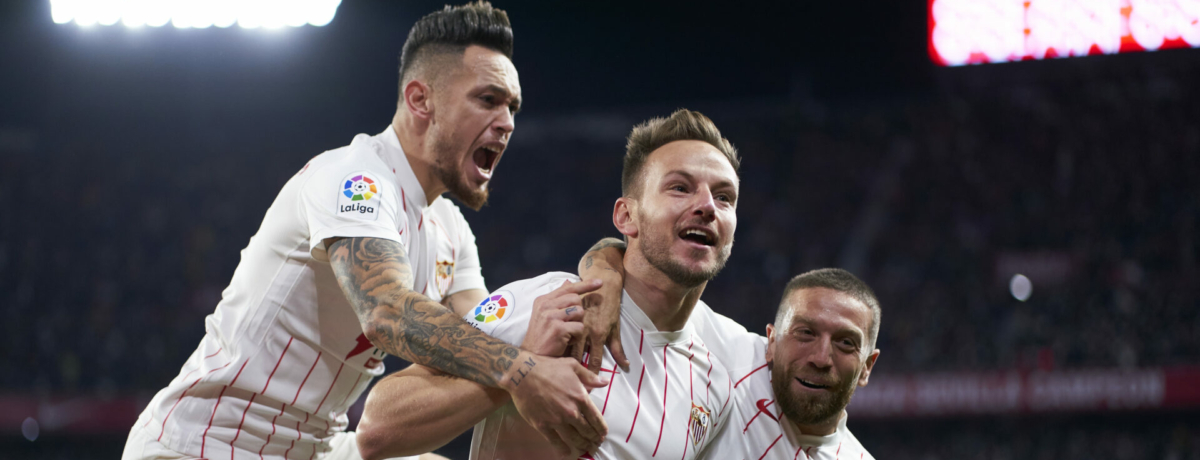 Siviglia-Barcellona, Ivan Rakitic e Papu Gomez