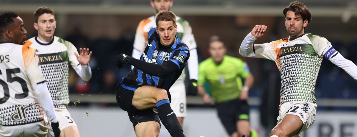Atalanta-Venezia Coppa Italia 2021-2022 ottavi di finale