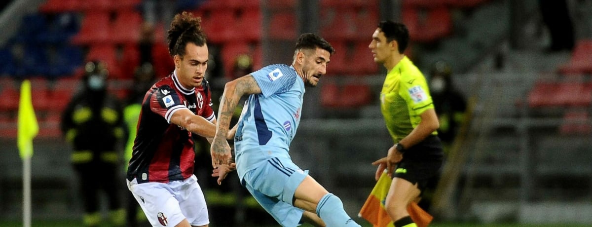 Cagliari-Bologna, 21a giornata Serie A 2021-22, Arthur Theate e Alessandro Deiola