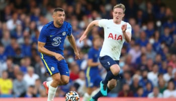 Chelsea-Tottenham semifinali EFL Cup 2021-22, Mateo Kovacic e Oliver Skipp