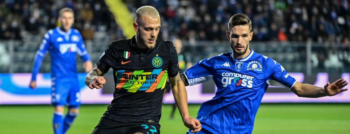 Inter-Empoli, Ottavi di finale Coppa Italia 2021-22, Federico Dimarco e Petar Stojanovic