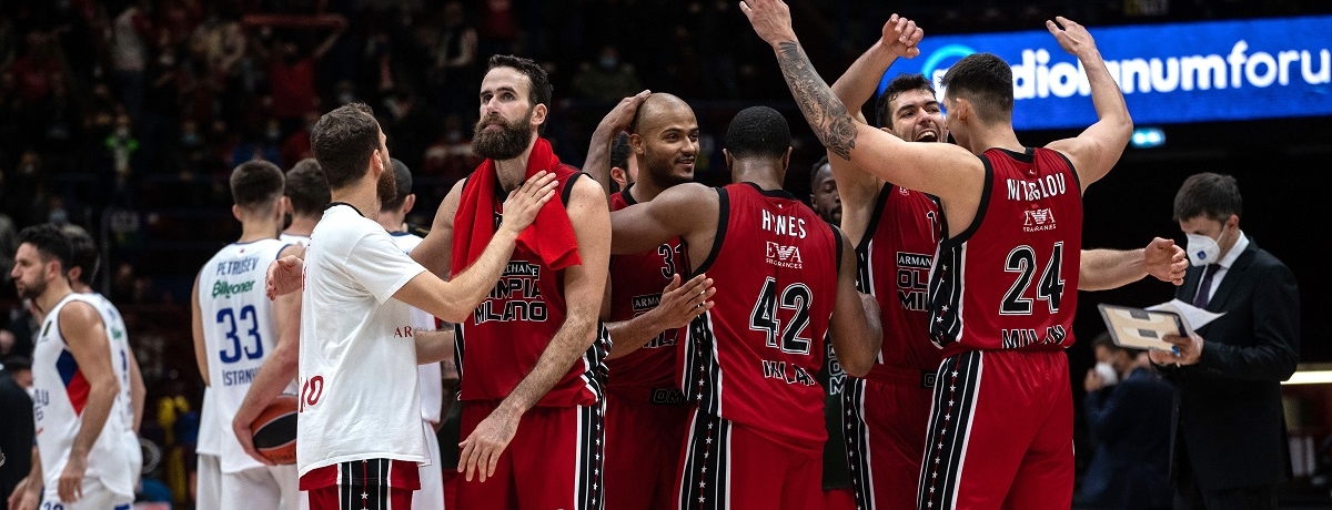 Stella Rossa-Olimpia Milano Eurolega 2021-2022