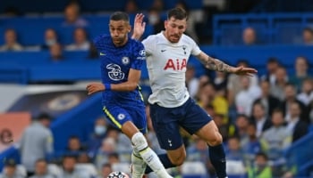 Tottenham-Chelsea, semifinale di ritorno EFL Cup 2021-22, Hakim Ziyech e Emile Hojbjerg