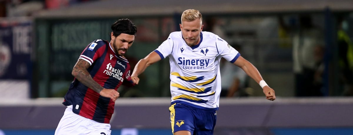 Verona-Bologna, 23a giornata Serie A 2021-22, Antonin Barak e Roberto Soriano