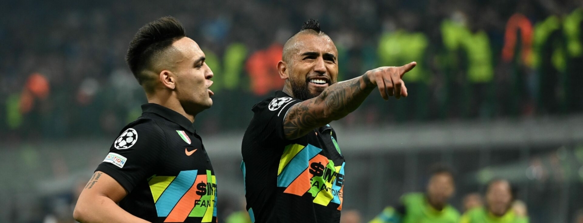 Bologna-Inter, Vidal e Martinez