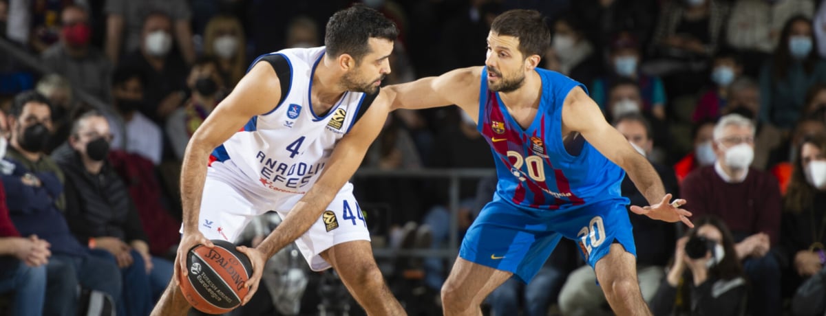 Simon e Mirotic, Barcellona vs Efes