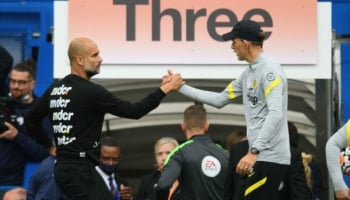 Guardiola e Tuchel, City vs Chelsea