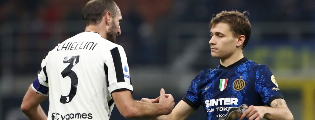 Inter-Juventus, Supercoppa, Chiellini e Barella