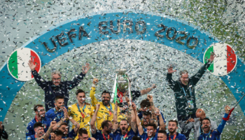 Italia Euro 2020, festeggiamenti Wembley