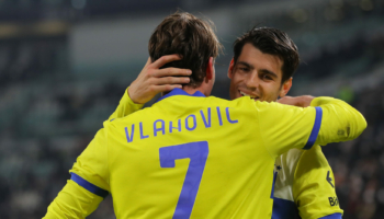 Vlahovic e Morata, Juventus