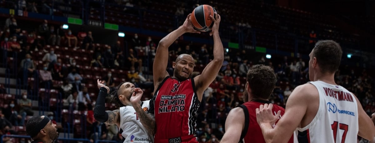 Olimpia Milano-Monaco Eurolega 2021-2022