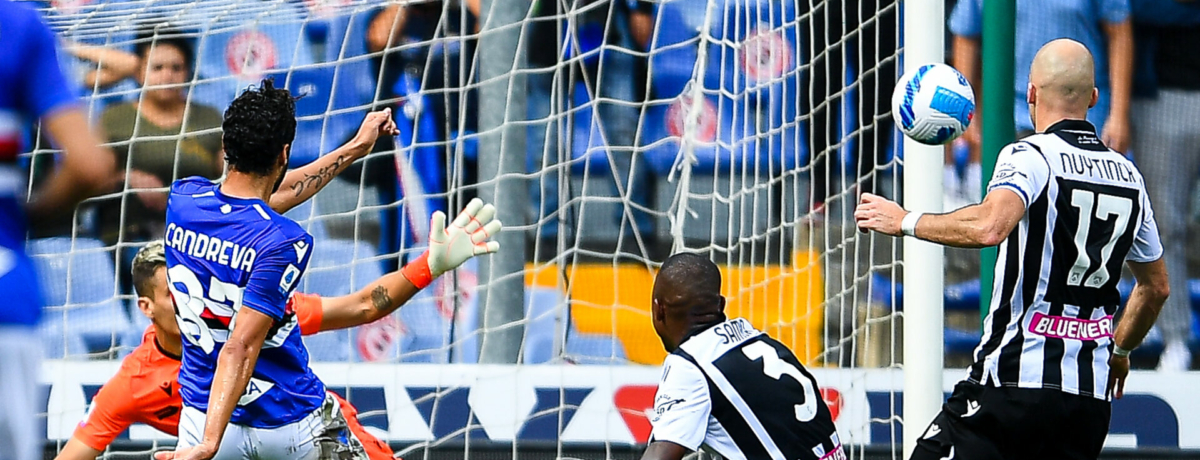 Udinese-Sampdoria 28a giornata Serie A 2021-22