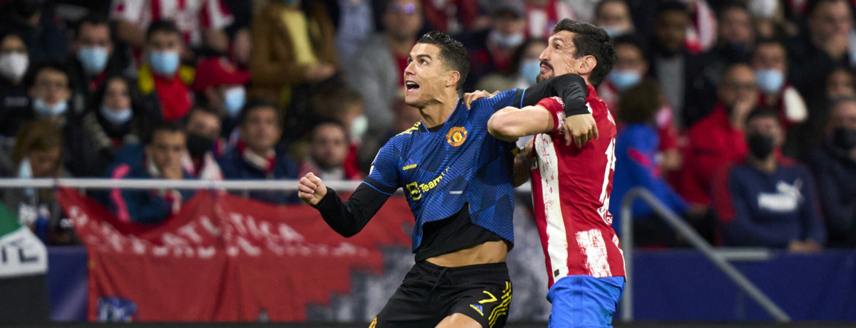 Ronaldo ha segnato in entrambe le sue partite casalinghe di questa Champions League con il Manchester United e nelle ultime 15 sfide interne contro i Colchoneros ha messo a referto ben 13 reti, comprese due triplette nelle ultime quattro (con il Real Madrid a maggio 2017 e con la Juventus a marzo 2019, entrambe le sfide giocate in Champions).
