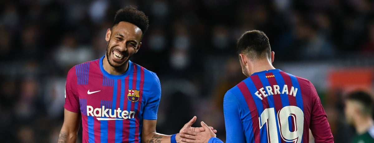 Aubameyang e Ferran Torres, Barcellona