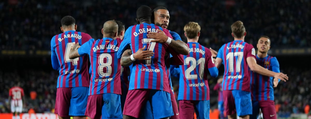 Barcellona-Eintracht ritorno quarti di finale Europa League 14 aprile 2022