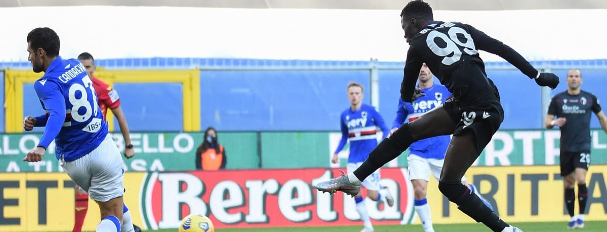 Bologna-Sampdoria: felsinei ancora di lunedì e in cerca di gol
