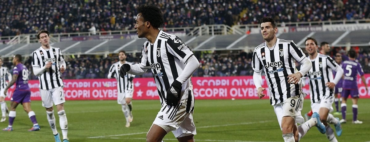 Juventus-Fiorentina Coppa Italia 2021-2022 semifinali ritorno