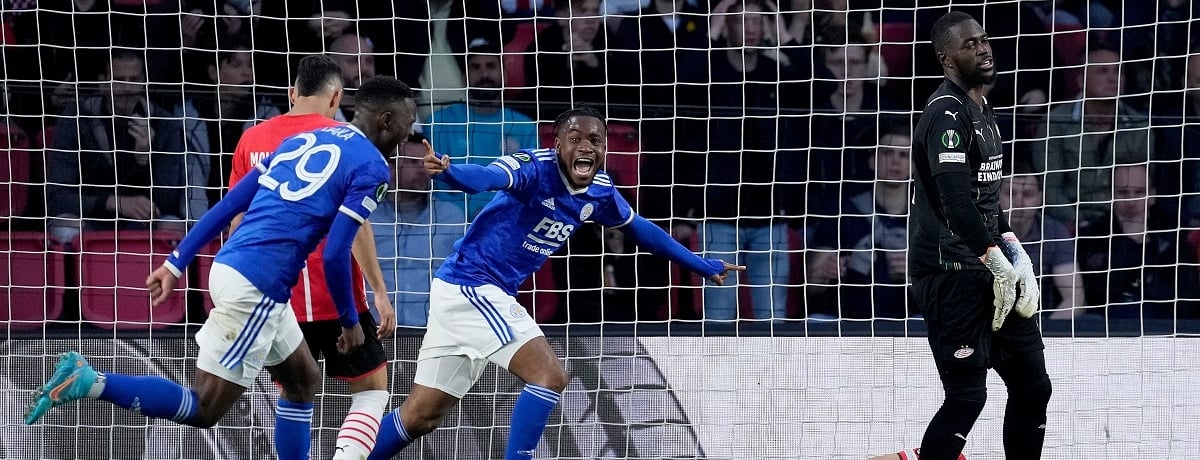 Leicester-Roma conference League semifinali andata