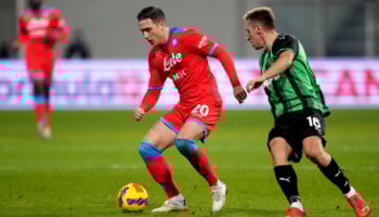 Napoli-Sassuolo, 35a giornata Serie A 2021-22, Piotr Zielinski e Davide Frattesi
