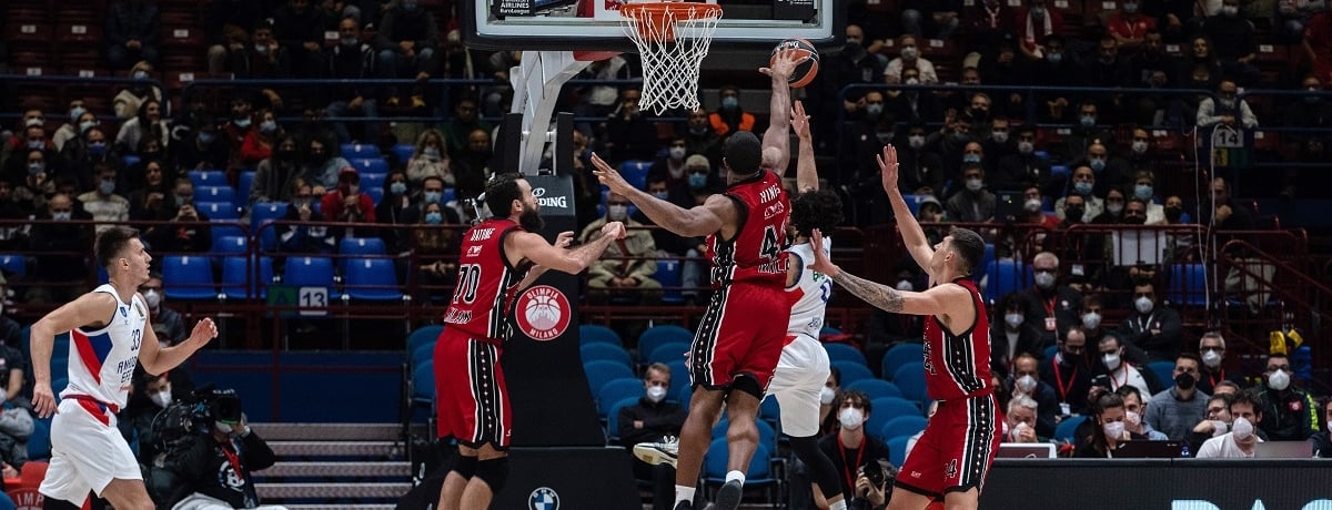 Olimpia Milano-Anadolu Efes Eurolega 2021-2022 playoff gara 2