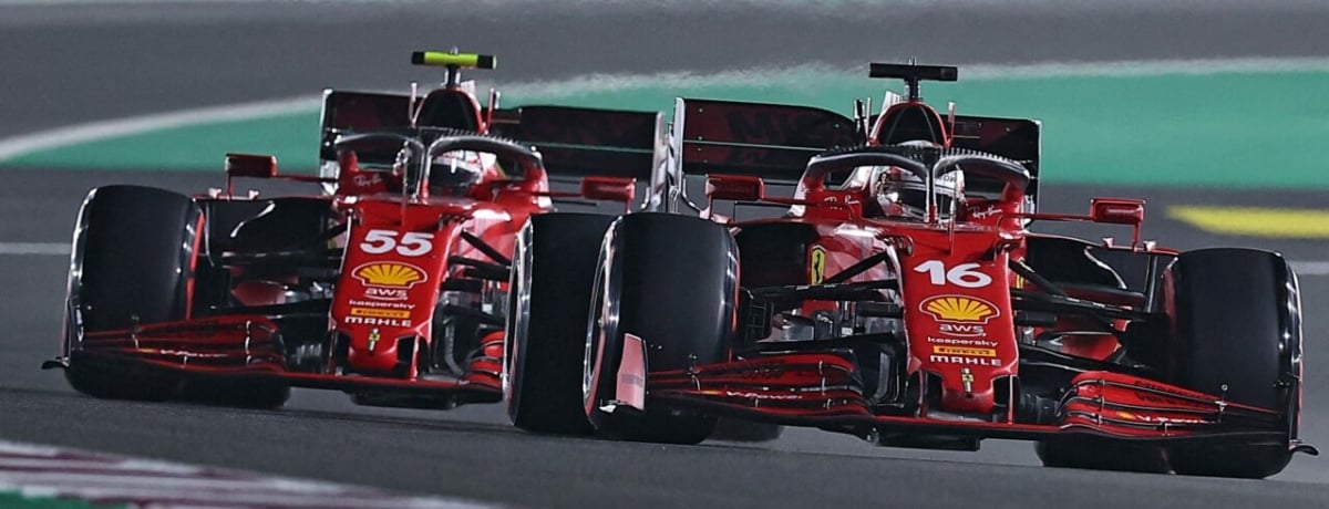 Ferrari Leclerc Sainz