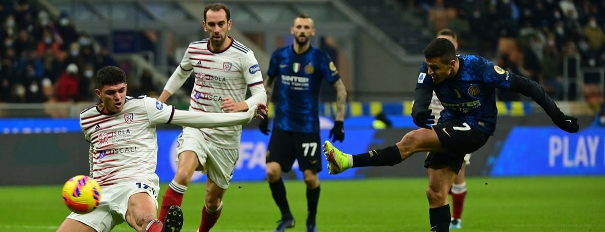 Cagliari-Inter serie A 2021-2022