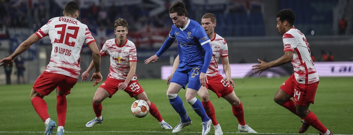 Glasgow Rangers-Lipsia Europa League 2021-2022 semifinali ritorno