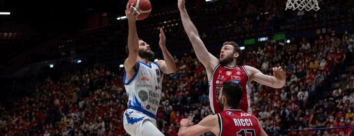 Olimpia Milano-Dinamo Sassari semifinali playoff basket serie A 2022