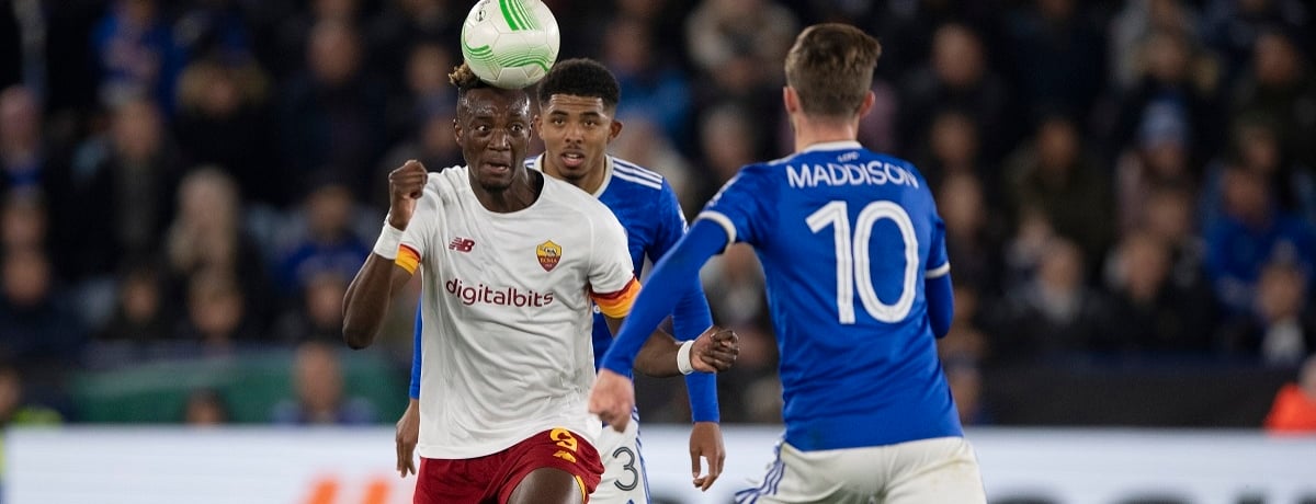 Roma-Leicester Conference League 2021-2022 semifinali ritorno