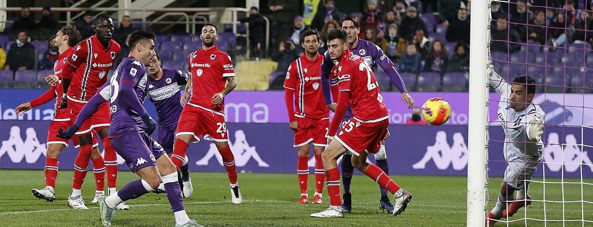 Sampdoria-Fiorentina: viola favoriti, attenzione al primo quarto d’ora