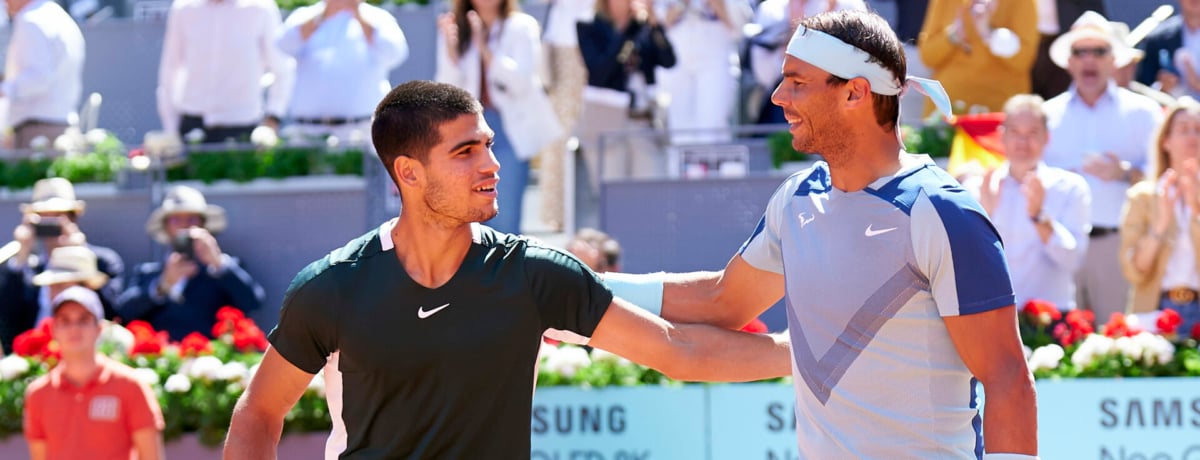 pronostici tennis oggi, carlos alcaraz e rafael nadal