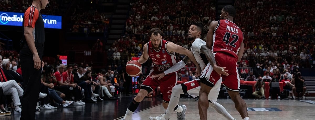 Olimpia Milano-Virtus Bologna finale LBA gara-6