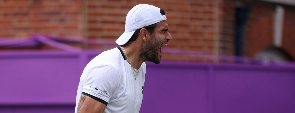Pronostici tennis oggi ATP Queen's 2022 Berrettini