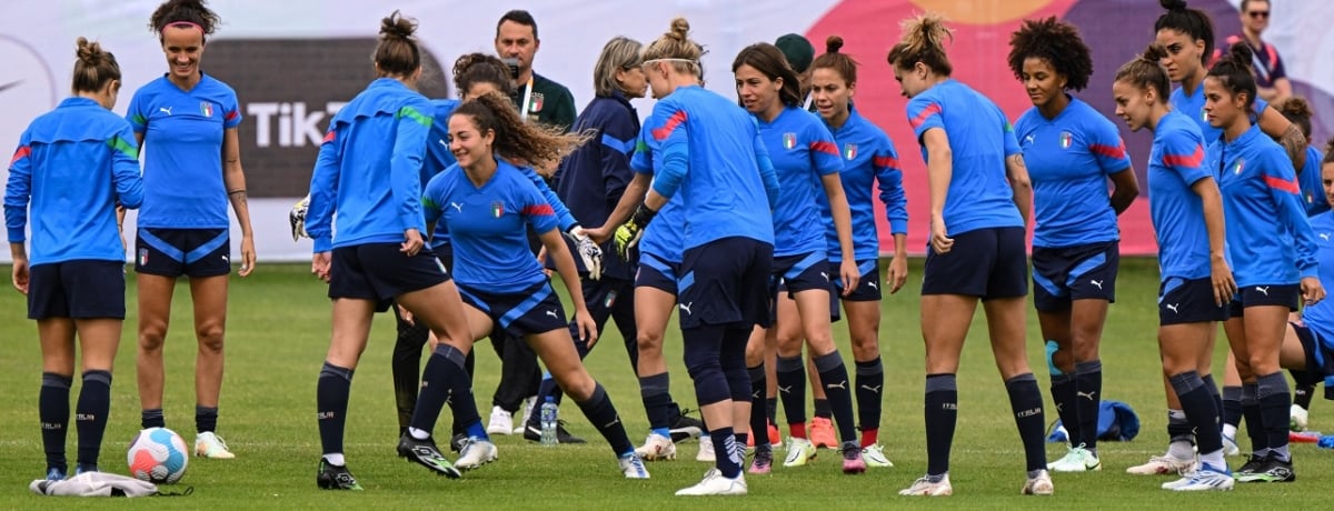 Europei calcio femminile 2022 Italia-Belgio