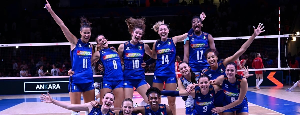 Nations League volley femminile finale Italia-Brasile