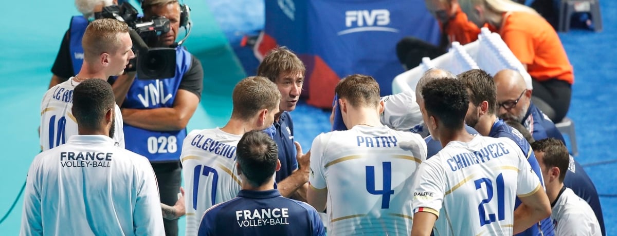 Nations League volley maschile 2022 Francia-Giappone