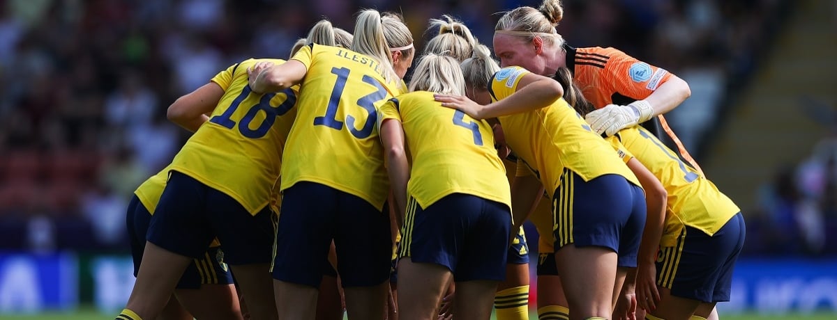 Svezia-Belgio europei calcio femminile 2022