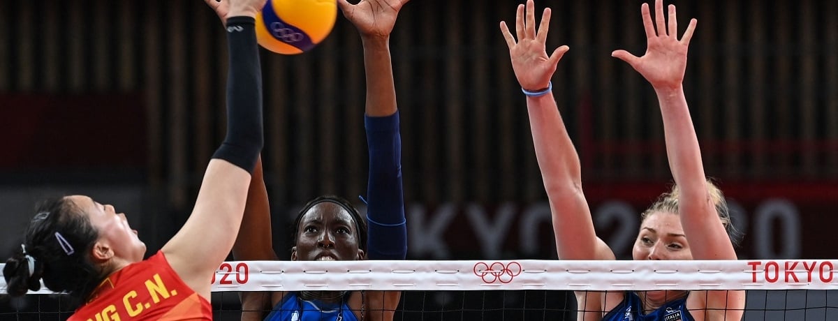 nations league volley femminile italia-cina
