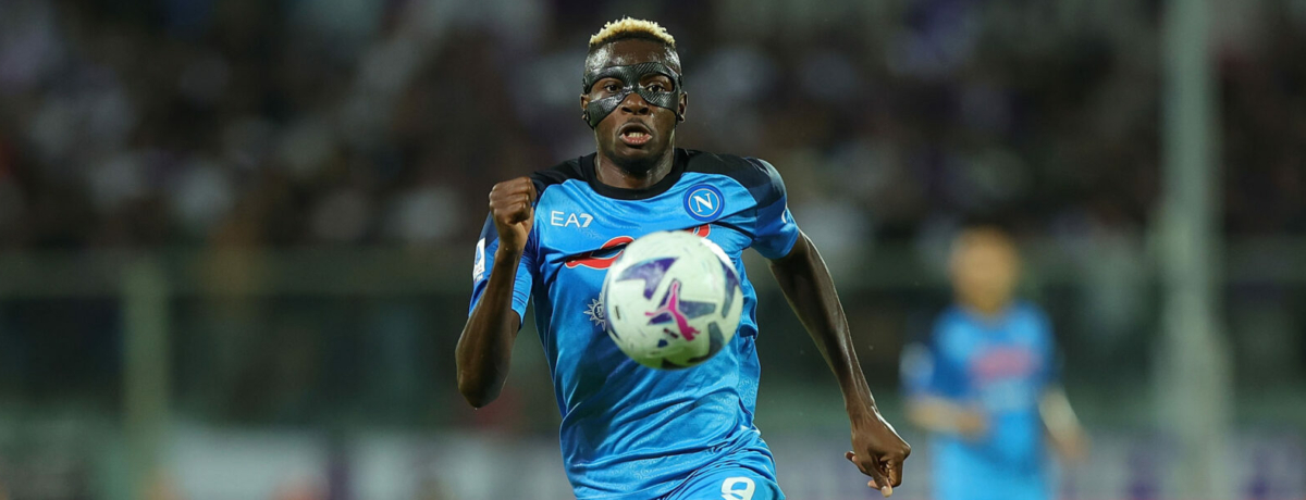 l'attaccante del Napoli