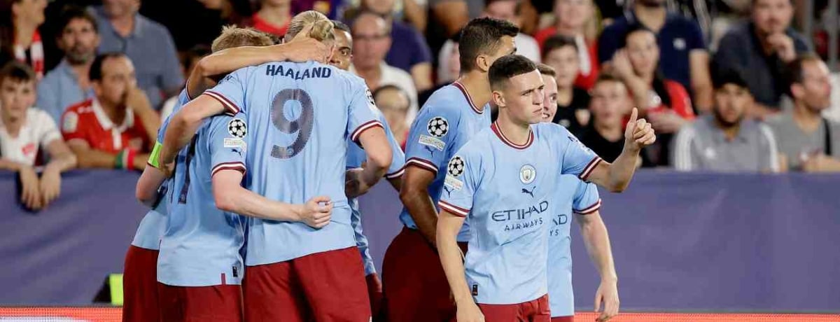 Manchester City in campo