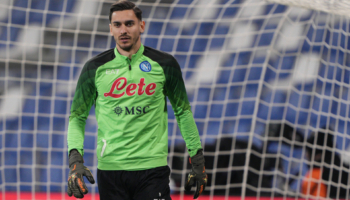 immagine con il portiere del Napoli di bwin news